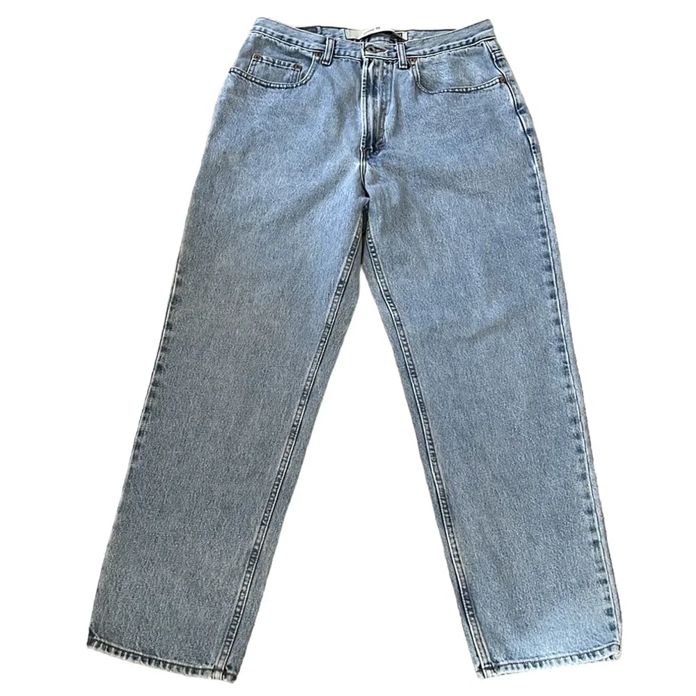 VINTAGE GAP EASY FIT MENS FIVE POCKET DENIM JEANS BLUE SIZE 34
